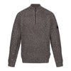 SOLOMON ZIP-NECK KNITTED PULLOVER | RETRF673