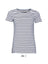 SOL'S MILES WOMEN - ROUND NECK STRIPED T-SHIRT | SO01399