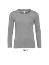 SOL'S MAJESTIC - WOMEN'S ROUND COLLAR LONG SLEEVE T-SHIRT | SO11425