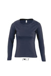 SOL'S MAJESTIC - WOMEN'S ROUND COLLAR LONG SLEEVE T-SHIRT | SO11425