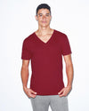 UNISEX FINE JERSEY V-NECK T-SHIRT | AA2456