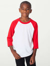 YOUTH 3/4 SLEEVE RAGLAN TEE | AABB253