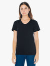 WOMEN'S POLY-COTTON SHORT SLEEVE T-SHIRT | AABB301