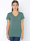 WOMEN'S POLY-COTTON SHORT SLEEVE T-SHIRT | AABB301