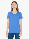 WOMEN'S POLY-COTTON SHORT SLEEVE T-SHIRT | AABB301