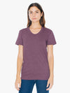 WOMEN'S POLY-COTTON SHORT SLEEVE T-SHIRT | AABB301