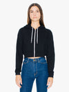 WOMEN'S FLEX FLEECE CROPPED ZIP HOODED SWEATSHIRT | AAF397