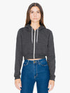 WOMEN'S FLEX FLEECE CROPPED ZIP HOODED SWEATSHIRT | AAF397