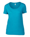 WOMEN’S FEATHERWEIGHT SCOOP TEE | AN391