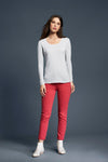 WOMEN’S FEATHERWEIGHT LONG SLEEVE SCOOP TEE | AN399