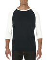 ADULT TRI-BLEND ¾ SLEEVE RAGLAN TEE | AN6755