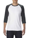 ADULT TRI-BLEND ¾ SLEEVE RAGLAN TEE | AN6755