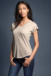 WOMEN'S TRI-BLEND V-NECK TEE | ANL6750V