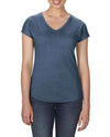 WOMEN'S TRI-BLEND V-NECK TEE | ANL6750V