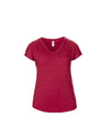 WOMEN'S TRI-BLEND V-NECK TEE | ANL6750V