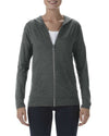 WOMEN'S TRI-BLEND FULL-ZIP HOODED JACKET | ANL6759