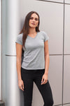 WOMEN'S LIGHTWEIGHT V-NECK TEE | ANL88V