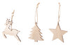 Set de ornamente pentru brad, 3 buc | AP722061