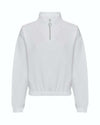 WOMEN'S CROPPED 1/4 ZIP SWEAT | AWJH037