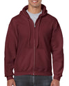 HEAVY BLEND™ ADULT FULL ZIP HOODED SWEATSHIRT | GI18600