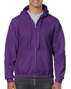 HEAVY BLEND™ ADULT FULL ZIP HOODED SWEATSHIRT | GI18600