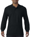 PREMIUM COTTON® ADULT LONG SLEEVE DOUBLE PIQUÉ POLO | GI85900