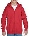 HEAVY BLEND™ YOUTH FULL ZIP HOODED SWEATSHIRT | GIB18600