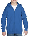 HEAVY BLEND™ YOUTH FULL ZIP HOODED SWEATSHIRT | GIB18600