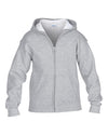 HEAVY BLEND™ YOUTH FULL ZIP HOODED SWEATSHIRT | GIB18600