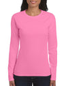 SOFTSTYLE® LADIES' LONG SLEEVE T-SHIRT | GIL64400