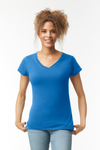 SOFTSTYLE® LADIES' V-NECK T-SHIRT | GIL64V00