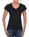 SOFTSTYLE® LADIES' V-NECK T-SHIRT | GIL64V00