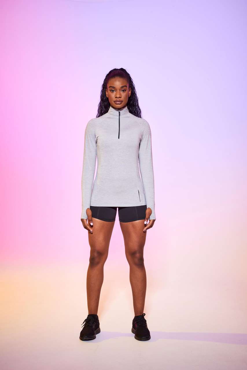 トップス Goo WOMEN'S COOL FLEX 1/2 ZIP TOP | JC035 – HADEPO | Depozit de haine
