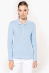 LADIES’ LONG-SLEEVED PIQUÉ POLO SHIRT | KA257