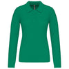 LADIES’ LONG-SLEEVED PIQUÉ POLO SHIRT | KA257