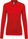 LADIES’ LONG-SLEEVED PIQUÉ POLO SHIRT | KA257