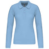 LADIES’ LONG-SLEEVED PIQUÉ POLO SHIRT | KA257