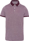 MEN'S TWO-TONE MARL POLO SHIRT | KA266