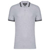 MEN'S 2 STRIPED SHORT SLEEVED POLOSHIRT | KA272