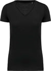 LADIES' SUPIMA® V-NECK SHORT SLEEVE T-SHIRT | KA3003