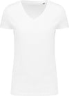 LADIES' SUPIMA® V-NECK SHORT SLEEVE T-SHIRT | KA3003