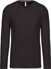 MEN'S LONG-SLEEVED V-NECK T-SHIRT | KA358