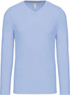 MEN'S LONG-SLEEVED V-NECK T-SHIRT | KA358