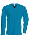 MEN'S LONG-SLEEVED V-NECK T-SHIRT | KA358