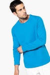 MEN'S LONG-SLEEVED CREW NECK T-SHIRT | KA359