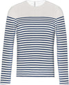 MEN’S LONG-SLEEVED BRETON STRIPE TOP | KA366