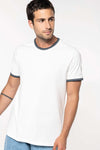 MEN'S PIQUÉ KNIT CREW NECK T-SHIRT | KA373