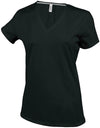 LADIES' SHORT-SLEEVED V-NECK T-SHIRT | KA381