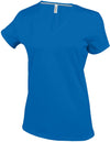 LADIES' SHORT-SLEEVED V-NECK T-SHIRT | KA381