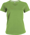 LADIES' SHORT-SLEEVED V-NECK T-SHIRT | KA381